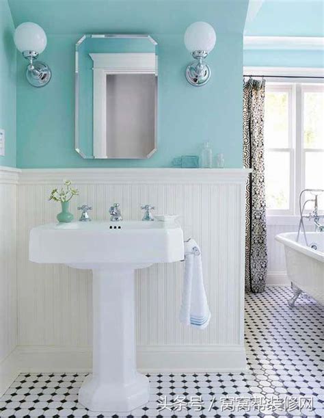 藍色浴室